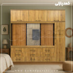 کمد دیواری مدل آمیتیس - عرض 230 یا 260 (13 تکه)