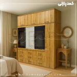 کمد دیواری مدل آمیتیس - عرض 230 یا 260 (13 تکه)