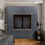 کمد دیواری مدل دیانا - عرض 220 یا 240 (10 تکه)