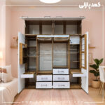 کمد دیواری مدل فیونا - عرض 220 یا 240 (10 تکه)