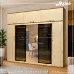 کمد دیواری مدل گارنت - عرض 280 یا 310 (14 تکه)