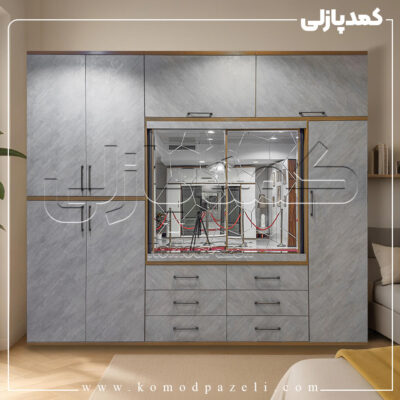 کمد دیواری مدل کارینا - عرض 270 یا 290 (11 تکه)