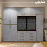 کمد دیواری مدل کارینا - عرض 270 یا 290 (11 تکه)