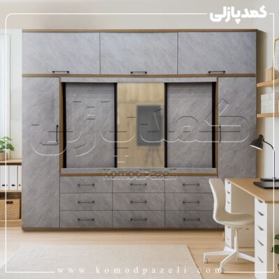 کمد دیواری مدل سالیوان - عرض 280 یا 310 (14 تکه)