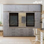 کمد دیواری مدل سالیوان - عرض 280 یا 310 (14 تکه)