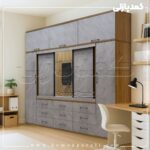 کمد دیواری مدل سالیوان - عرض 280 یا 310 (14 تکه)