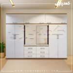 کمد دیواری مدل دیاکو - عرض 320 یا 340 (15 تکه)