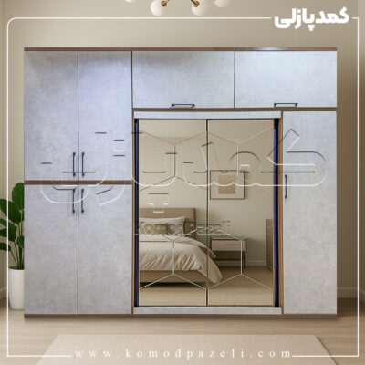 کمد دیواری مدل کارا - عرض 270 یا 290 (11 تکه)