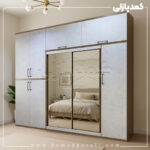 کمد دیواری مدل کارا - عرض 270 یا 290 (11 تکه)