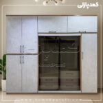 کمد دیواری مدل کارا - عرض 270 یا 290 (11 تکه)