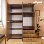 کمد دیواری مدل ویونا - عرض 190 (5 تکه)