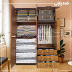 کمد دیواری مدل ویونا - عرض 190 (5 تکه)